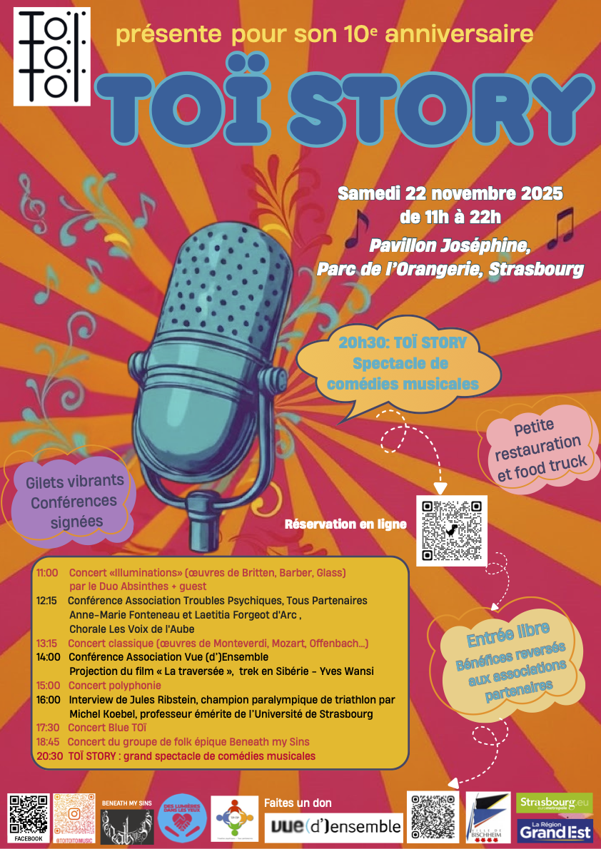 Toï Story - une journée solidaire autour de la musique et du handicap!