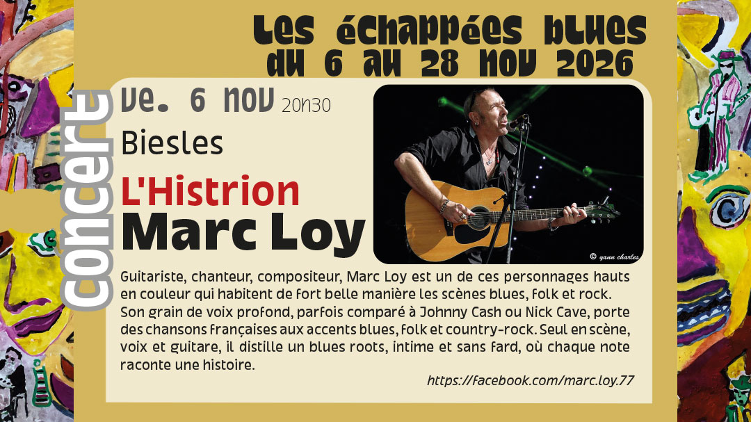 Les Echappées Blues - Marc Loy