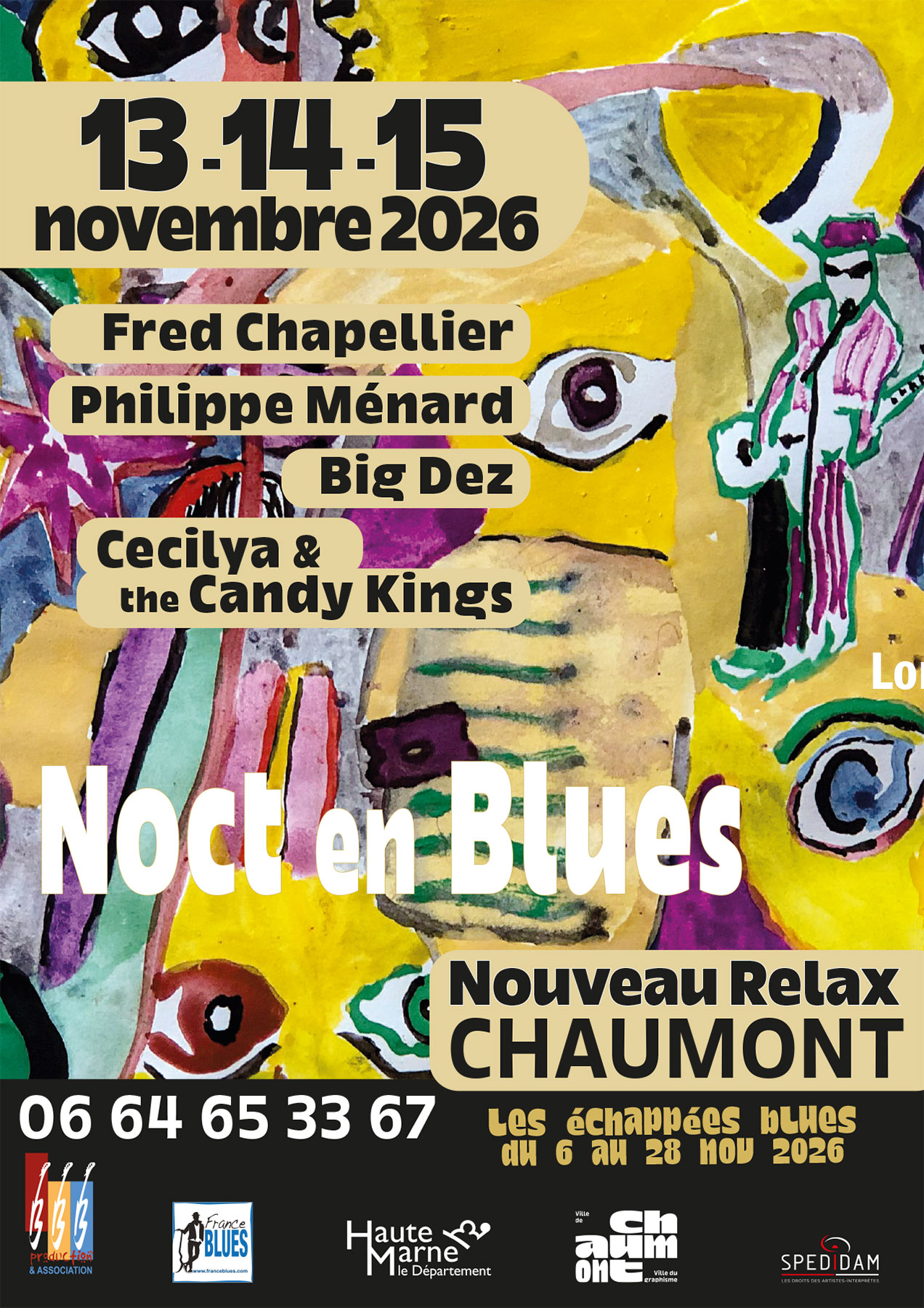 Noct en Blues du 13 au 15 novembre 2026